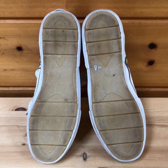 Vintage G.WIZ Lace Up Embroidered Flower Butterflies Flats (KEDS style) 7.5 - Picture 12 of 13